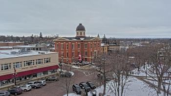 Weather camera view of City of Woodstock.