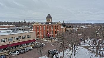 Weather camera view of City of Woodstock.