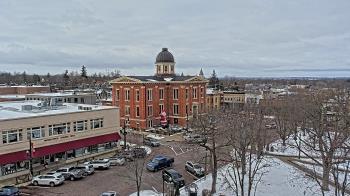 Weather camera view of City of Woodstock.