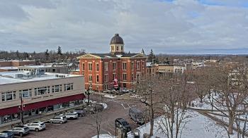 Weather camera view of City of Woodstock.