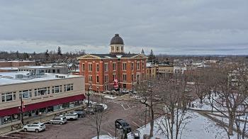 Weather camera view of City of Woodstock.