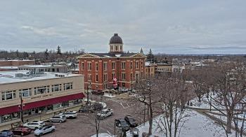 Weather camera view of City of Woodstock.