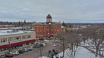 Weather camera view of City of Woodstock.