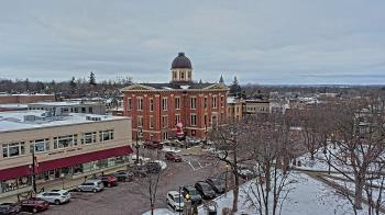 Weather camera view of City of Woodstock.