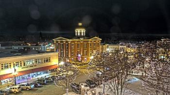 Weather camera view of City of Woodstock.