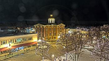 Weather camera view of City of Woodstock.