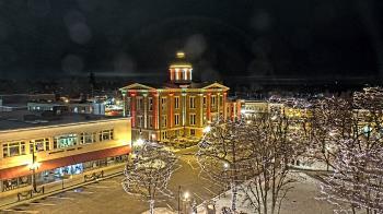 Weather camera view of City of Woodstock.