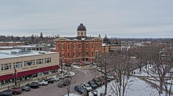 Weather camera view of City of Woodstock.