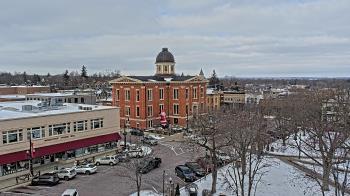 Weather camera view of City of Woodstock.