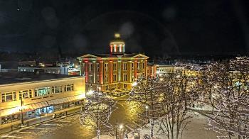 Weather camera view of City of Woodstock.