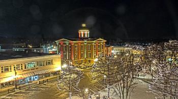 Weather camera view of City of Woodstock.