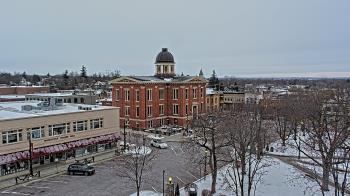 Weather camera view of City of Woodstock.