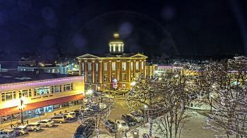 Weather camera view of City of Woodstock.