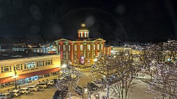 Weather camera view of City of Woodstock.