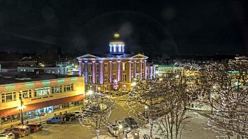 Weather camera view of City of Woodstock.