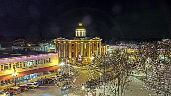 Weather camera view of City of Woodstock.