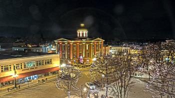 Weather camera view of City of Woodstock.