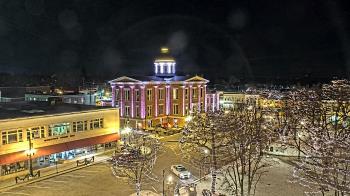 Weather camera view of City of Woodstock.