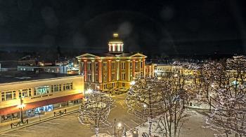 Weather camera view of City of Woodstock.