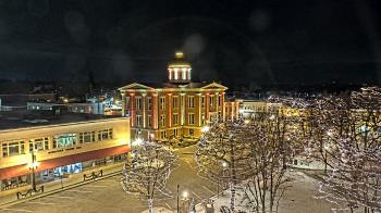Weather camera view of City of Woodstock.