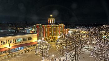 Weather camera view of City of Woodstock.