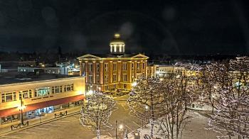 Weather camera view of City of Woodstock.