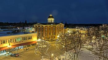 Weather camera view of City of Woodstock.