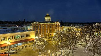 Weather camera view of City of Woodstock.