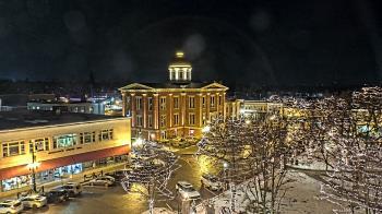 Weather camera view of City of Woodstock.