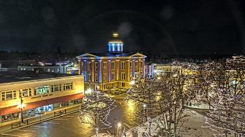 Weather camera view of City of Woodstock.