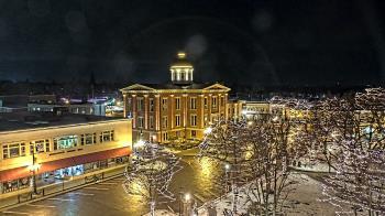 Weather camera view of City of Woodstock.