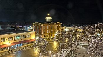 Weather camera view of City of Woodstock.