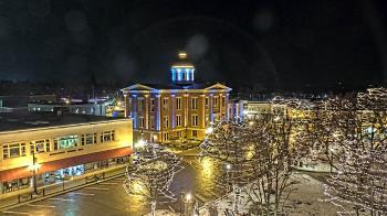 Weather camera view of City of Woodstock.