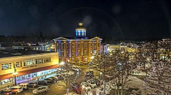 Weather camera view of City of Woodstock.