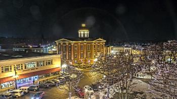 Weather camera view of City of Woodstock.