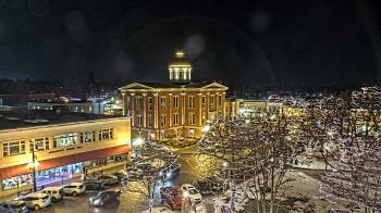 Weather camera view of City of Woodstock.