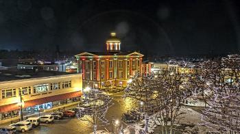 Weather camera view of City of Woodstock.