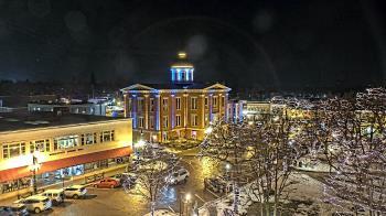 Weather camera view of City of Woodstock.