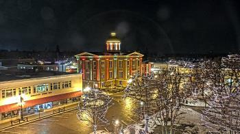 Weather camera view of City of Woodstock.