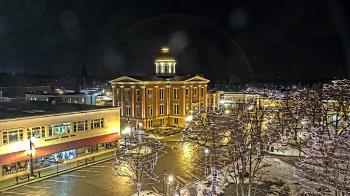 Weather camera view of City of Woodstock.