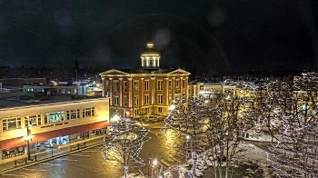 Weather camera view of City of Woodstock.