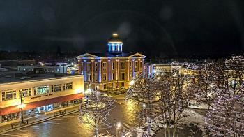 Weather camera view of City of Woodstock.