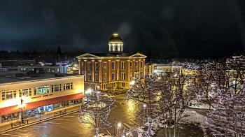 Weather camera view of City of Woodstock.