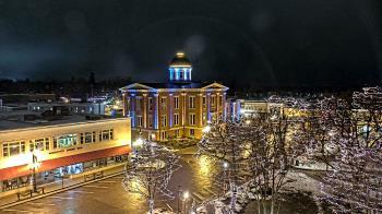 Weather camera view of City of Woodstock.