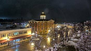 Weather camera view of City of Woodstock.