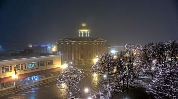 Weather camera view of City of Woodstock.