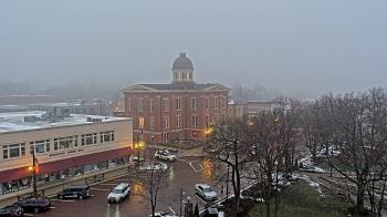 Weather camera view of City of Woodstock.