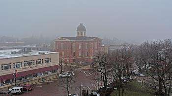 Weather camera view of City of Woodstock.