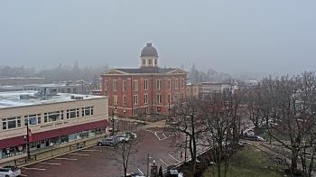 Weather camera view of City of Woodstock.