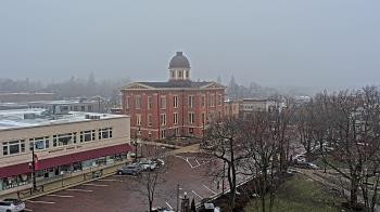 Weather camera view of City of Woodstock.